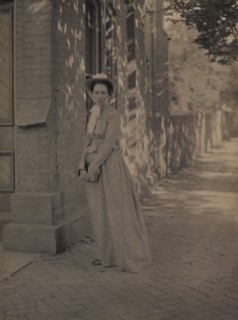 Letitia Felix, c. 1898. Clarence H. White (American, 1871-1925). Platinum print; image: 20.1 x 15.1