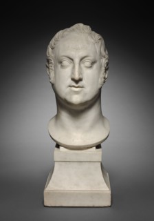 Bust of Rossini, 1831. Pierre Jean David d'Angers (French, 1788-1856). Marble; with base: 68.3 x 25