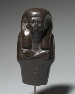 Shawabty, c. 1859-1648 BC. Egypt, Middle Kingdom, late Dynasty 12-13. Hematite; overall: 10.2 x 5