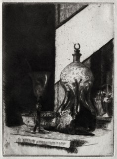 Dutch Schnapps, 1885-1893. J. Alden Weir (American, 1852-1919). Drypoint