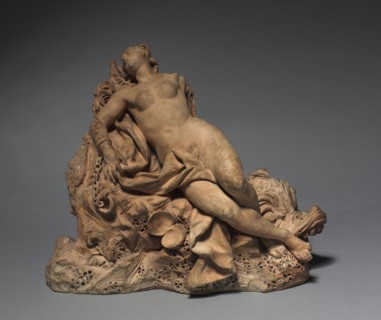 Andromeda, c. 1720-1730. Antonio Tarsia (Italian, 1663-1739). Terracotta; overall: 25.5 x 32 x 19.5