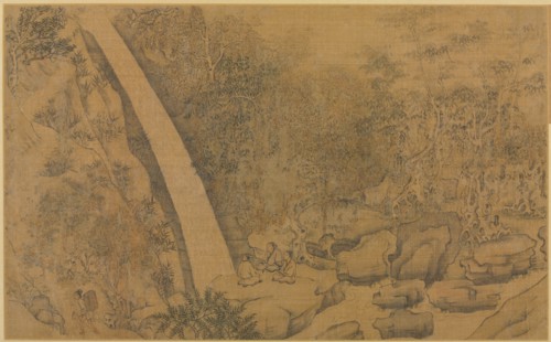 Dwelling in the Longmian ("Sleeping Dragon") Mountains, 1100s-1200s. Follower of Li Gonglin