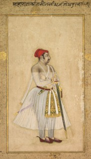 Jaswant Singh of Jodhpur (ruled 1635-1678), c. 1660-1665. India, Rajasthan, Jodhpur, 17th century.