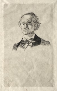 Charles Baudelaire, 1865. Edouard Manet (French, 1832-1883). Etching; sheet: 13.2 x 11.8 cm (5 3/16