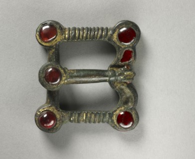 Buckle with Animal-Shaped Thorn and Belt Plate, 400s. Sarmato-Gothic, Migration period, 5th century
