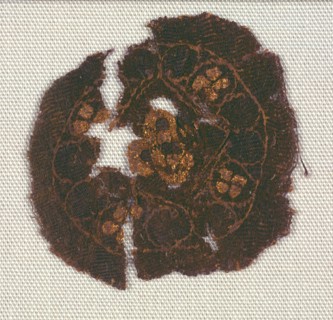 Round Segmentum from a Tunic, 300s - 400s. Egypt, Byzantine period, 4th - 5th century. Tapestry