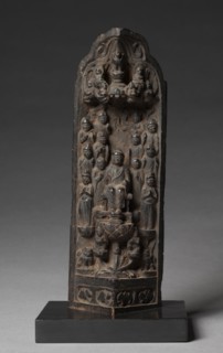 Wing of a Portable Shrine, 794-1185. Japan, Heian Period (794-1185). Wood with lacquer; overall: 24