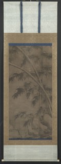 Bamboo in Four Seasons: Winter, 1279-1368. China, Yuan dynasty (1271-1368). Hanging scroll, ink on