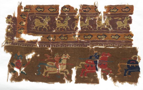 Fragment of a Tunic, 400s - 600s. Egypt, Byzantine period, 5th - 7th century. Tapestry weave; wool