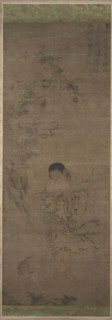 Liu Haichan, 1300s. China, Yuan dynasty (1271-1368). Hanging scroll, ink and color on silk; image: