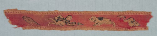 Fragment from a Child's Tunic: Clavus, 600s - 700s. Egypt, Umayyad period (?), 7th - 8th century.