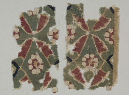 Fragment from a Large Hanging, 800s - 1000s. Iran or Iraq, Abbasid period, 9th - 11th century.