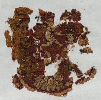Fragment of a Segmentum: Achilles, 650 - 750. Egypt, Umayyad period (?), mid-7th to mid-8th century
