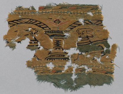 Fragment of a Band (?), 700s. Egypt, Umayyad period (?), 8th century. Tabby ground, inwoven