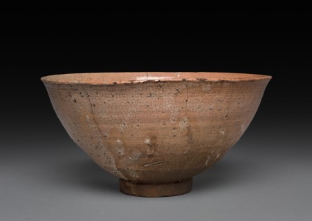 Tea Bowl, c. 1600. Japan, Momoyama Period (1573-1615). Glazed stoneware (Karatsu ware); diameter:
