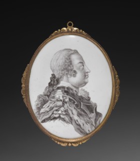 Oval Plaque, Duke of Cumberland, c. 1755. Simon François Ravenet (French, 1706-1774). Enamel;