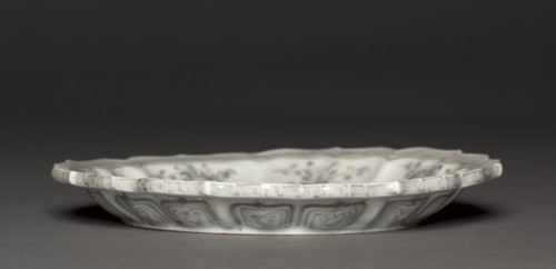 Cupstand with Floral Scrolls, 1368-1398. China, Ming dynasty (1368-1644), Hongwu reign (1368-1398).