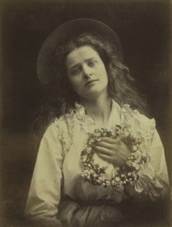 Queen of the May, 1875. Julia Margaret Cameron (British, 1815-1879). Albumen print from wet