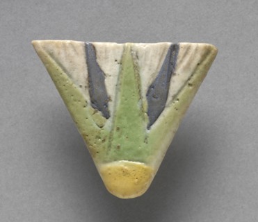 Lotus Blossom Necklace Terminal, c. 1391-1337 BC. Egypt, New Kingdom, Dynasty 18 (1540-1296 BC),