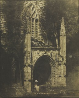 Fountain of Notre-Dame at Saint-Brieuc, Brittany, c. 1853. Louis-Rémy Robert (French, 1811-1882).