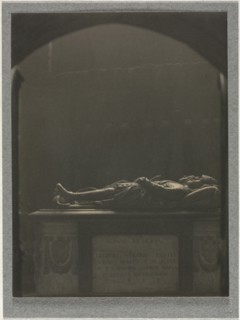 Westminster Abbey, Tomb of Sir Georges Villiers (d. 1605), c. 1900. Frederick H. Evans (British,