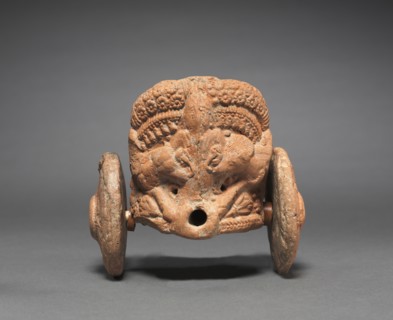 Model Chariot, 1st-2nd Century BC. India, Shunga Period (c. 187-78 BC). Terracotta; overall: 11.5 x