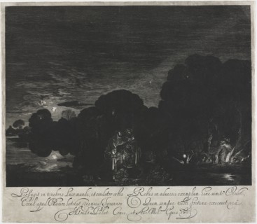The Flight into Egypt. Hendrik Goudt (Dutch, 1585-1630). Etching and engraving