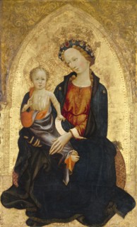 Madonna and Child, c. 1400. Gherardo Starnina (Italian, c. 1360-bef 1413). Oil and gilding on wood