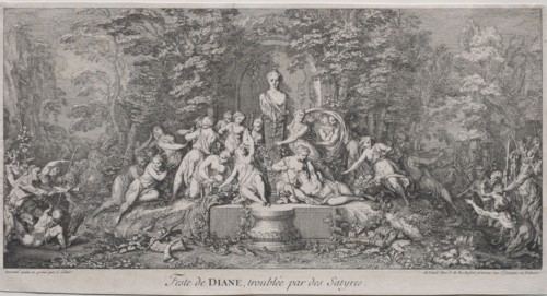 The Four Festivals. Claude Gillot (French, 1673-1722). Etching and engraving
