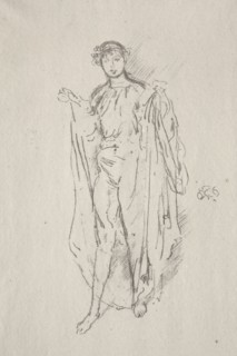 The Girl. James McNeill Whistler (American, 1834-1903). Lithograph