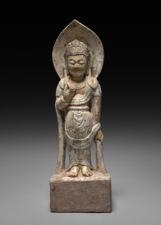 Bodhisattva, late 6th - early 7th Century. China, Sui dynasty (581-618) - Tang dynasty (618-907).