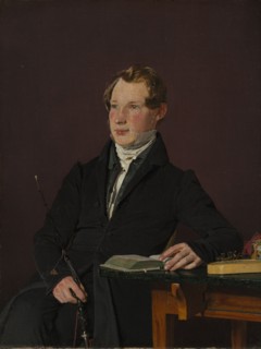 Dr. Johann Henning Kjetil Hjardemaal, 1833. Christen Købke (Danish, 1810-1848). Oil on fabric;