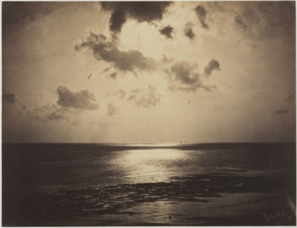 An Effect of the Sun, Normandy, c. 1856. Gustave Le Gray (French, 1820-1884). Albumen print from