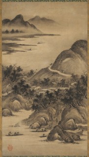 Seasonal Landscapes, mid- to late 1500s. Kano Hideyori (Japanese, active mid- to late 1500s).