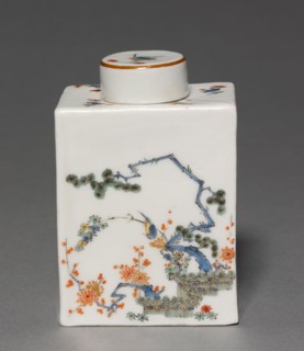 Tea Caddy, c. 1735. Meissen Porcelain Factory (German). Porcelain; overall: 10.7 x 7.5 x 5.1 cm (4