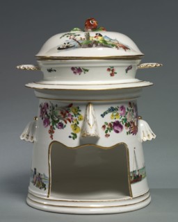 Food Warmer (Veilleuse), c. 1758-1760. Nymphenburg Porcelain Factory (German, founded 1747),