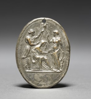 The Three Fates, early 1500s or later. Cast after a model by Valerio Belli (Italian, c. 1468-1546).