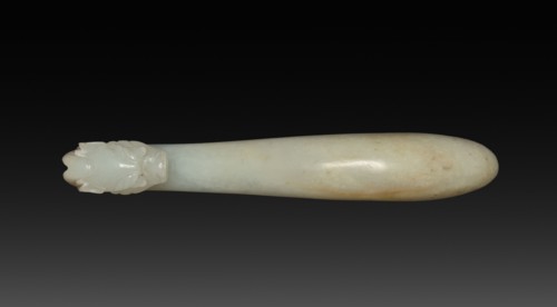 Belt Hook, c. 18th Century. China, Qing dynasty (1644-1911). Jade ;