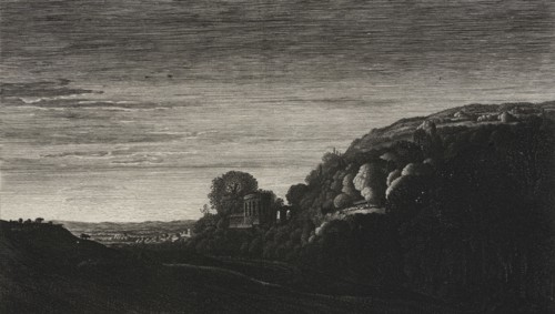 Times of Day:  Vespers. Jan van de Velde (Dutch, 1620-1662). Engraving