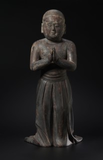 Shotoku Taishi at Age Two, early 1300s. Japan, Kamakura Period (1185-1333). Wood with lacquer,