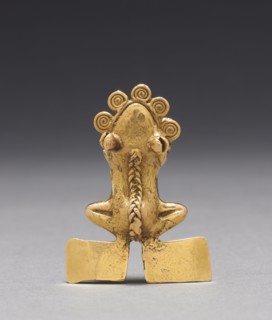 Frog Pendant, c. 1000-1550. Western Panama, Veraguas-Gran Chiriquí Style, c. 1000-1550. Cast and