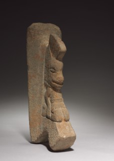 Animal Palma, 600-1000. Mexico, Veracruz. Gray volcanic stone; overall: 37.3 x 12 x 15.9 cm (14