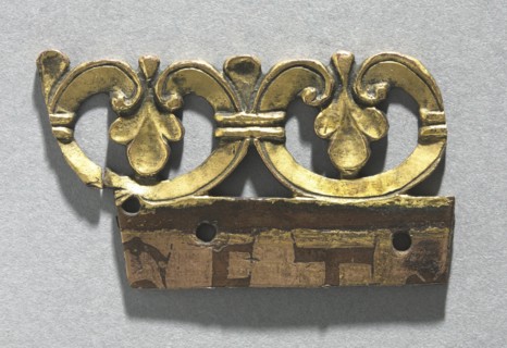 Fragment of an Ornamental Crest from a Reliquary Shrine, c. 1165-1180. Mosan, Meuse Valley,