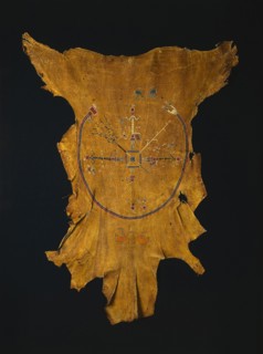 Replica of a Drypainting (Iikaah) after a drypainting by Tsi-tcaci, late 1800s-early 1900s.
