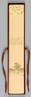 Poem Card Box, 1868-1912. Kamisaka Sekka (Japanese, 1866-1942). Wood with lacquer; overall: 37.5 x
