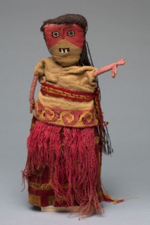 Male Figure with Modern Additions, 1100-1500. Peru, Central Coast, Chancay people. Original