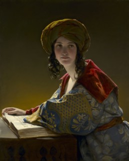 The Young Eastern Woman, 1838. Friedrich Amerling (Austrian, 1803-1887). Oil on fabric; framed: 106