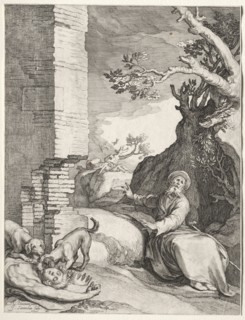 Scenes of the Prophet Ahijah: The Prediction of Ahijah, 1604. Jan Saenredam (Dutch, 1565-1607), Jan