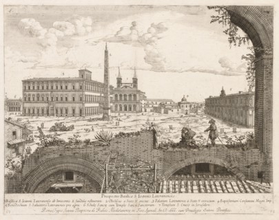 S. Giovanni in Laterano from "Prospectus Locurum Urbis Romae Insign[ium]