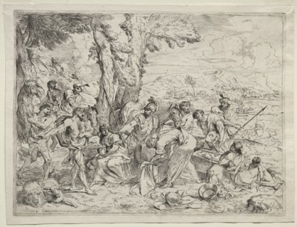 Laban Searching for Idols in Rachel's Baggage, c. 1635. Giovanni Benedetto Castiglione (Italian,